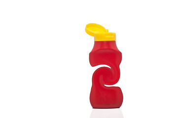 Image showing Bottle ketchup. concept of diet