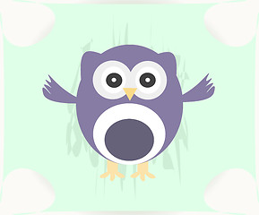 Image showing Cute Vector Owl