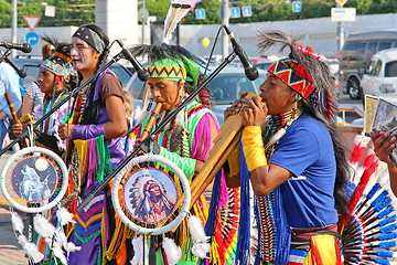 Image showing  Native American Indian tribal group
