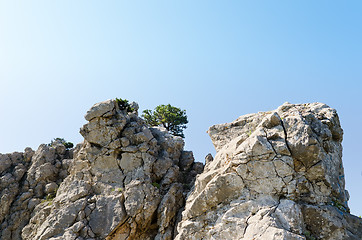 Image showing Rock mountain in Crimea, Ukraine