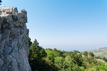 Image showing Rock mountain in Crimea, Ukraine