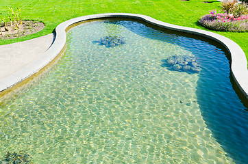 Image showing water pool in park