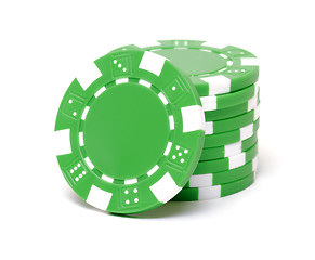 Image showing Poker chips