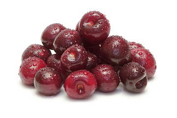 Image showing Ripe cherries 