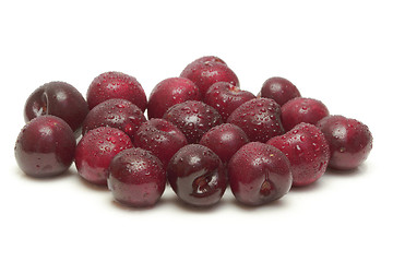 Image showing Ripe cherries 