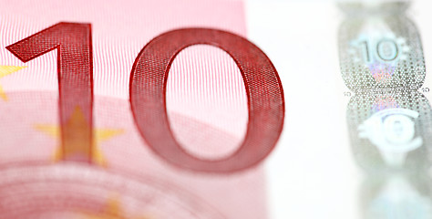 Image showing ten euro