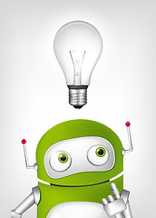 Image showing Green Robot