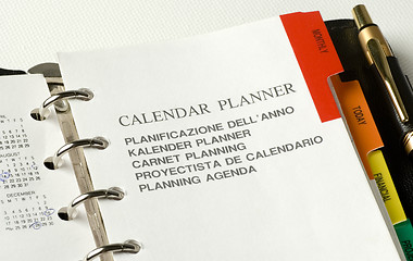 Image showing planner