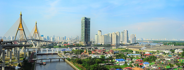 Image showing Bangkok skyline