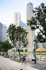 Image showing Runinng Singapore