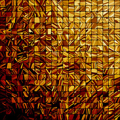 Image showing Abstract gold background with copy space. EPS 10