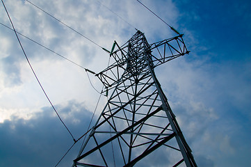 Image showing power transmission tower