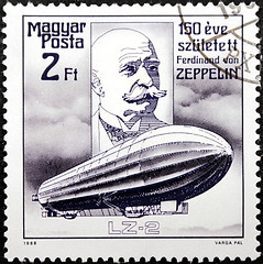 Image showing Zeppelin Stamp