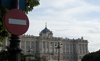 Image showing Royal Palace at Madrid, Spain