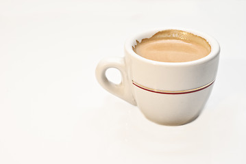 Image showing italian coffee cup 