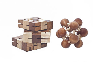 Image showing Wooden Brain Teaser 