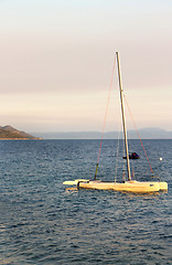 Image showing Adriatic sea in the evening 