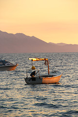 Image showing Adriatic sea in the evening 