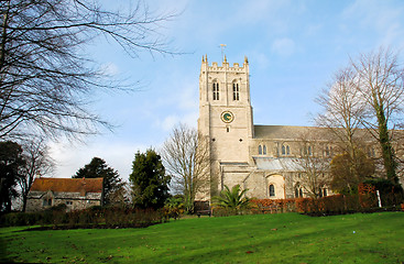 Image showing Priory in Winter