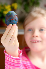 Image showing Easter eggs