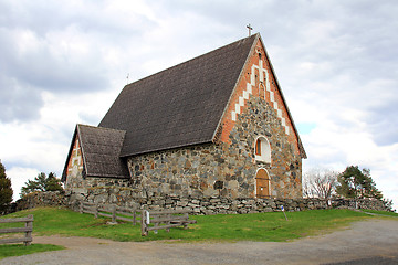 Image showing St. Olafs Church, Tyrvaa Sastamala Finland