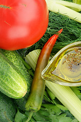 Image showing Vegetable Background