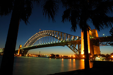 Image showing Harbour bridge