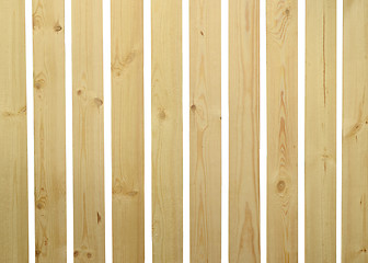 Image showing Wooden fence
