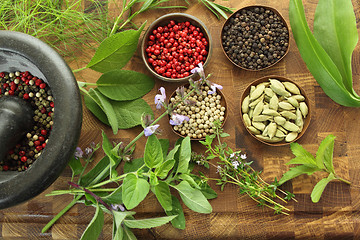 Image showing Herbs and spices