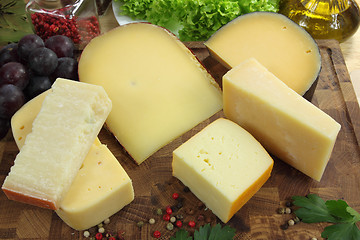 Image showing Cheeses