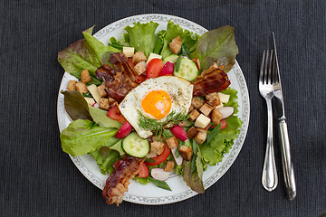 Image showing Fresh country salad