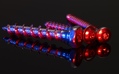 Image showing illuminated screws