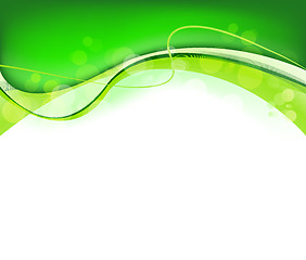 Image showing VectorGreenAbstract1