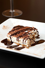 Image showing Slice of Tiramisu