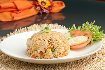Image showing Crab Fried Rice
