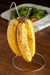 Image showing Spotted Ripe Bananas