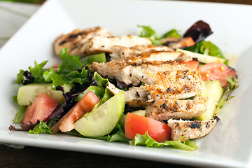 Image showing Delicious Grilled Chicken Salad