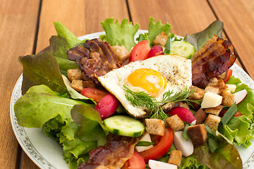 Image showing Fresh peasant salad