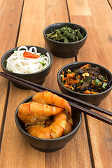 Image showing Asian vegetarian food