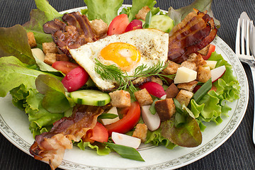 Image showing Country salad