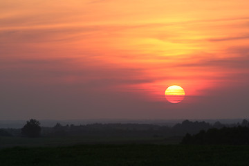 Image showing Sunset