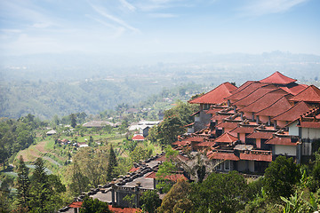 Image showing View from the hill. Indonesia, Bali