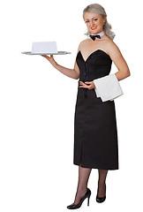 Image showing Professional dress code for waitress