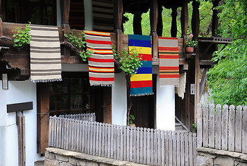 Image showing Traditional Bulgarian Woven Fabrics