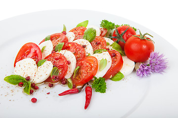 Image showing Caprese salad