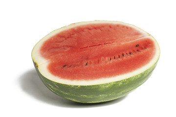 Image showing watermelon over white with clipping path