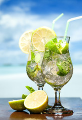 Image showing Mojito cocktail