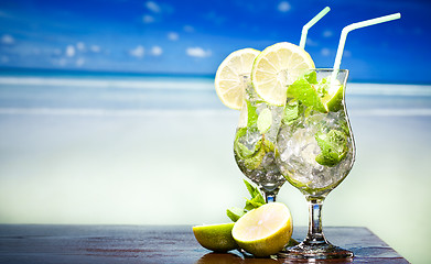 Image showing Mojito cocktail