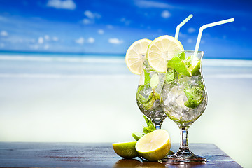 Image showing Mojito cocktail