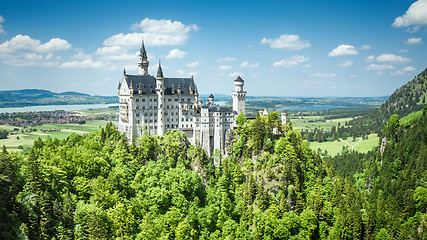 Image showing Castle Neuschwanstein Bavaria Germany